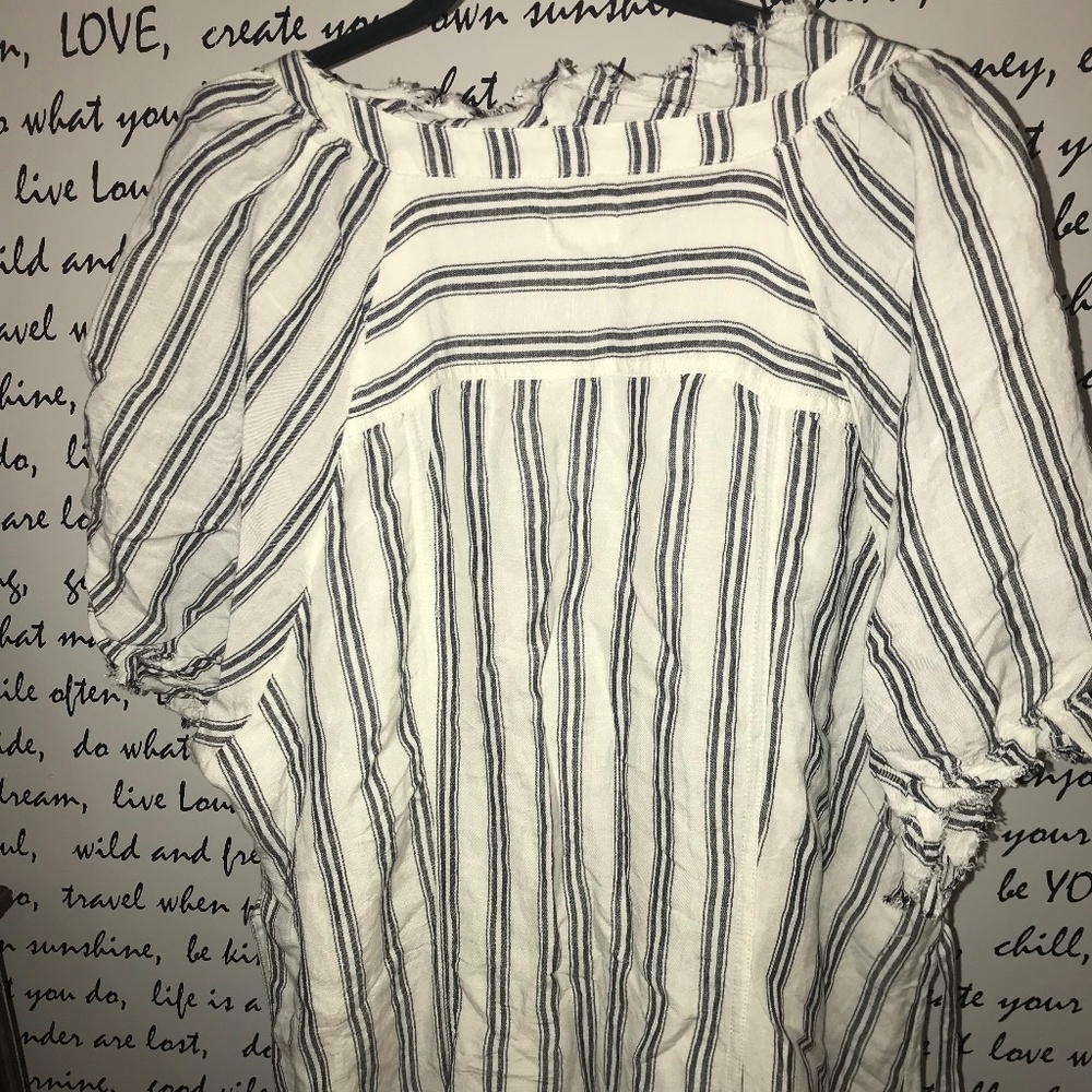 PILCRO RUFFLE-COLLAR BUTTONDOWN DRESS - Picture 10 of 12